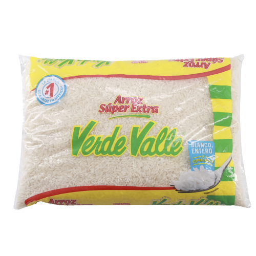 Arroz Súper Extra Verde Valle 1 Kg